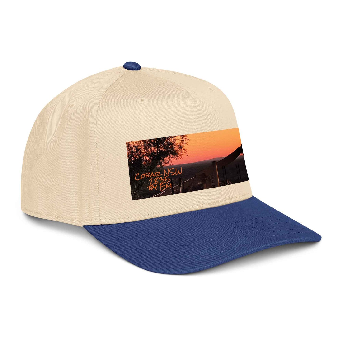 Old Copper Mining Headframe Baseball Cap - Red Dirt Dreaming by Em