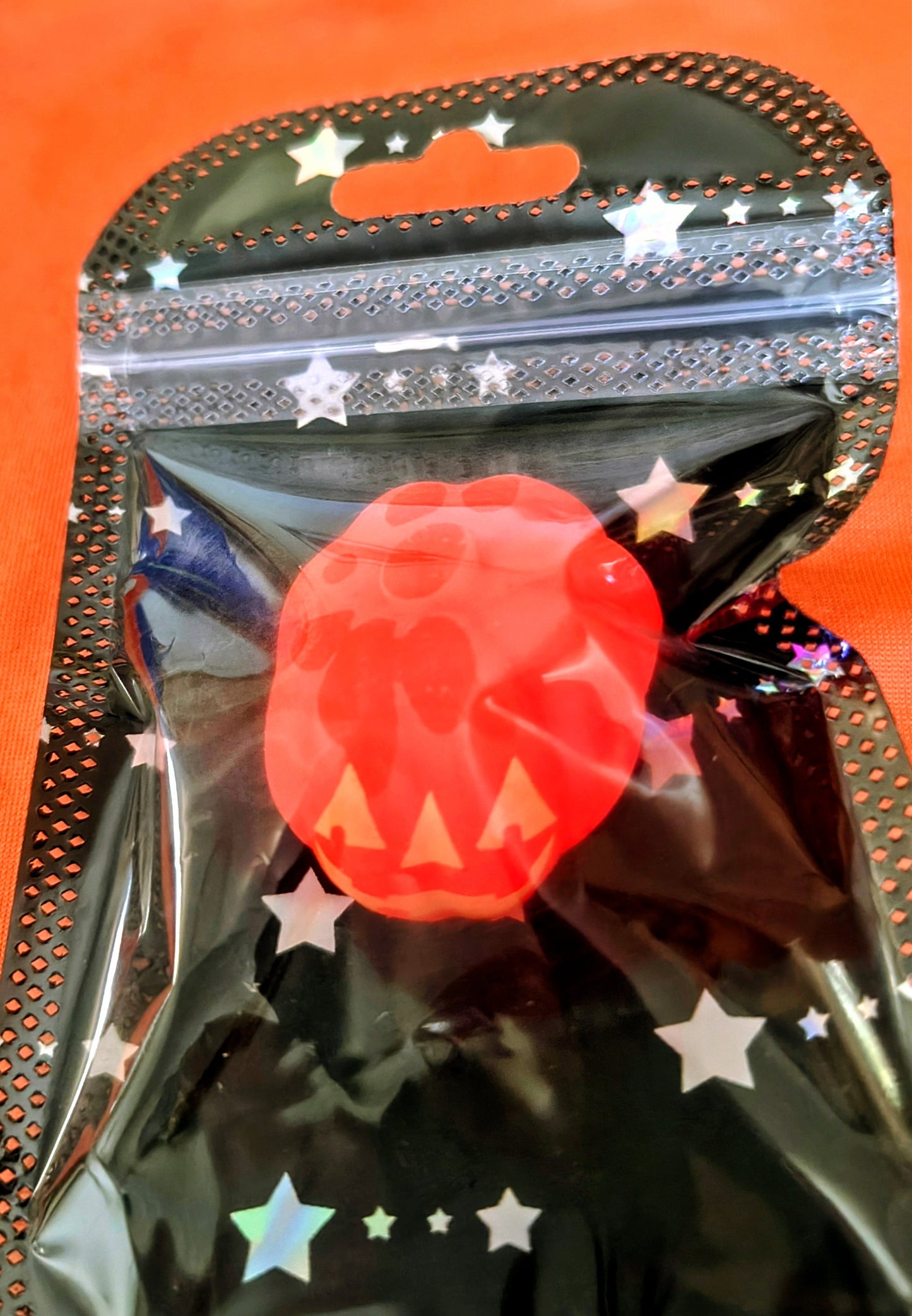 Scary Pumpkin Squishy - Medium - Red Dirt Dreaming by Em
