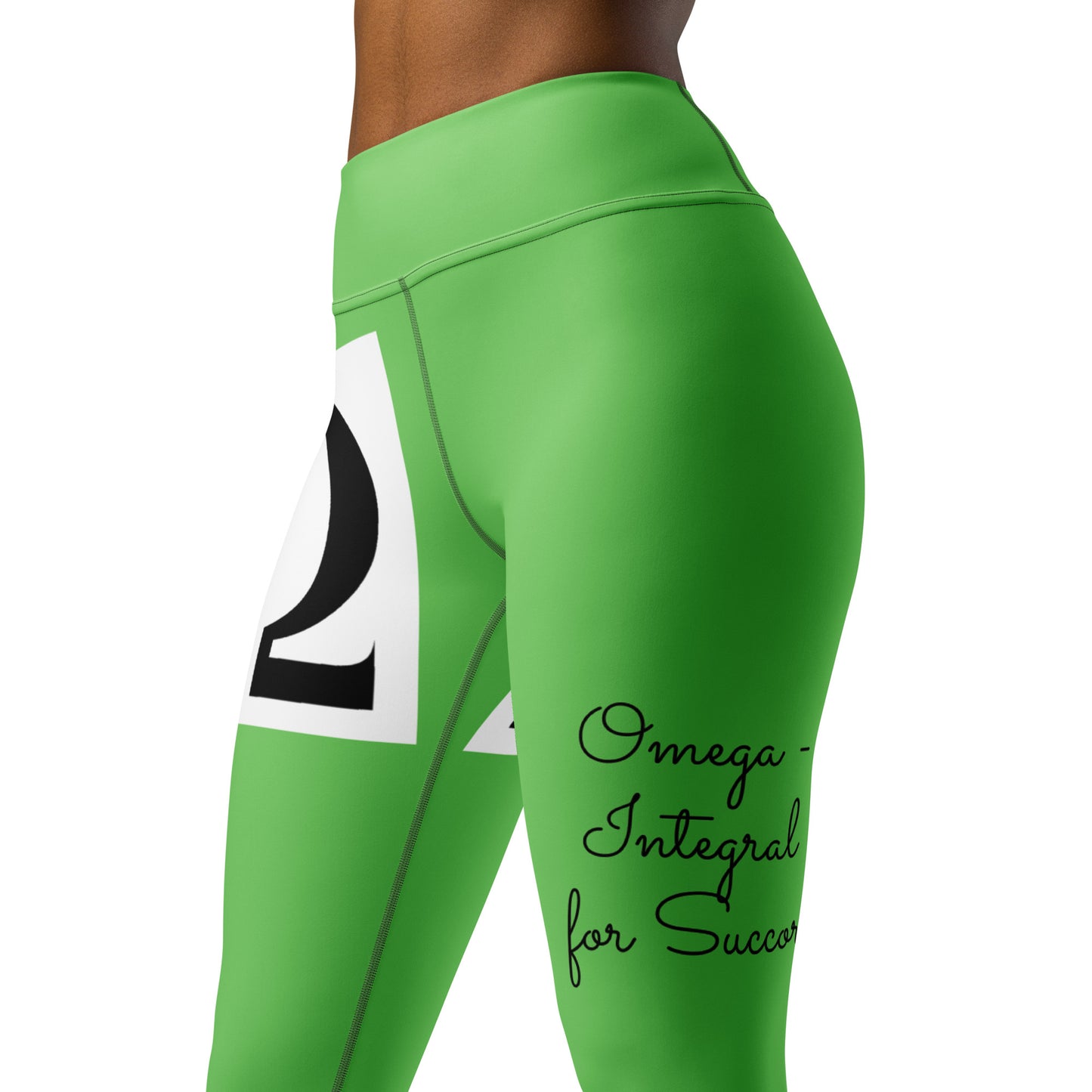 Omega Mantis Green Yoga Leggings - Red Dirt Dreaming by Em