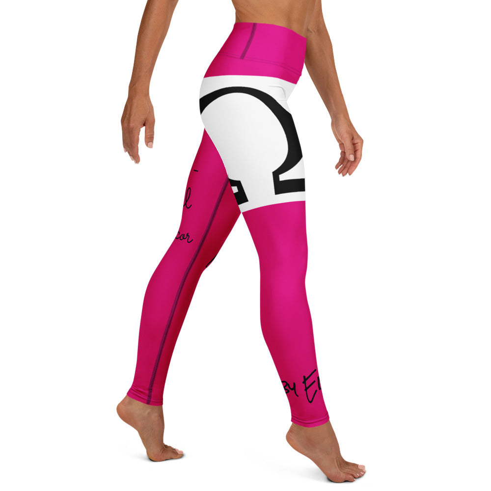 Omega Pink Yoga Leggings - Red Dirt Dreaming by Em