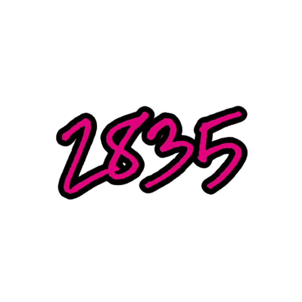 2835 Pink Kiss-Cut Stickers - Red Dirt Dreaming by Em