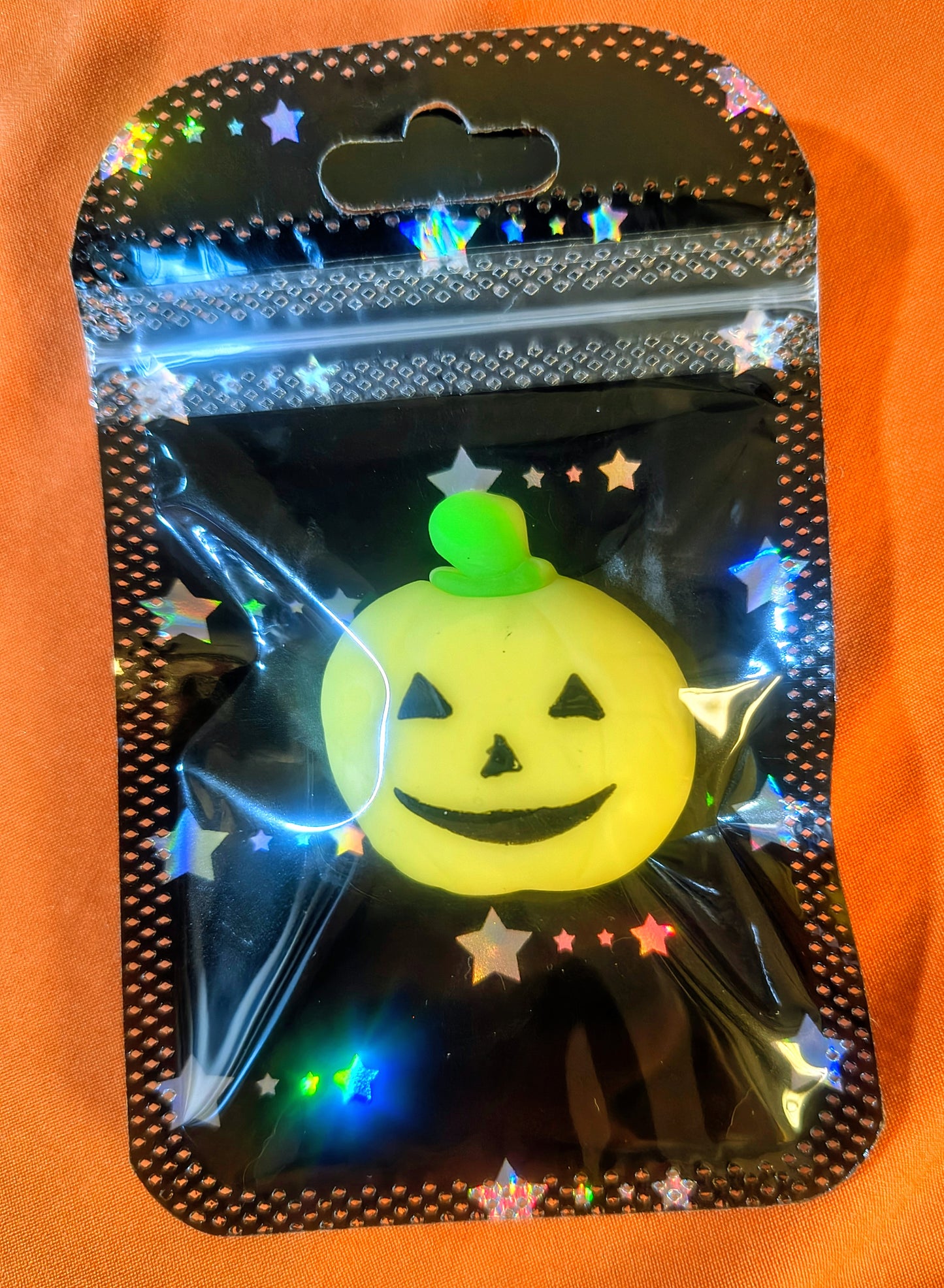 Pumpkin Face Squishy - Medium - Red Dirt Dreaming by Em
