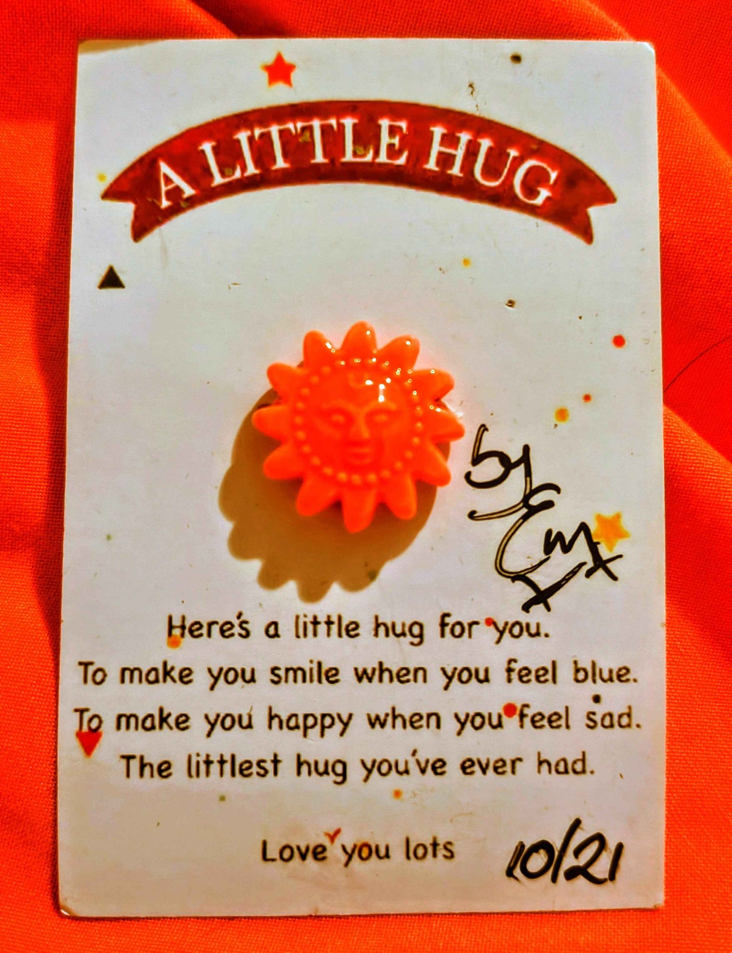 Sunny Series - Love and Hugs - Red Dirt Dreaming by Em