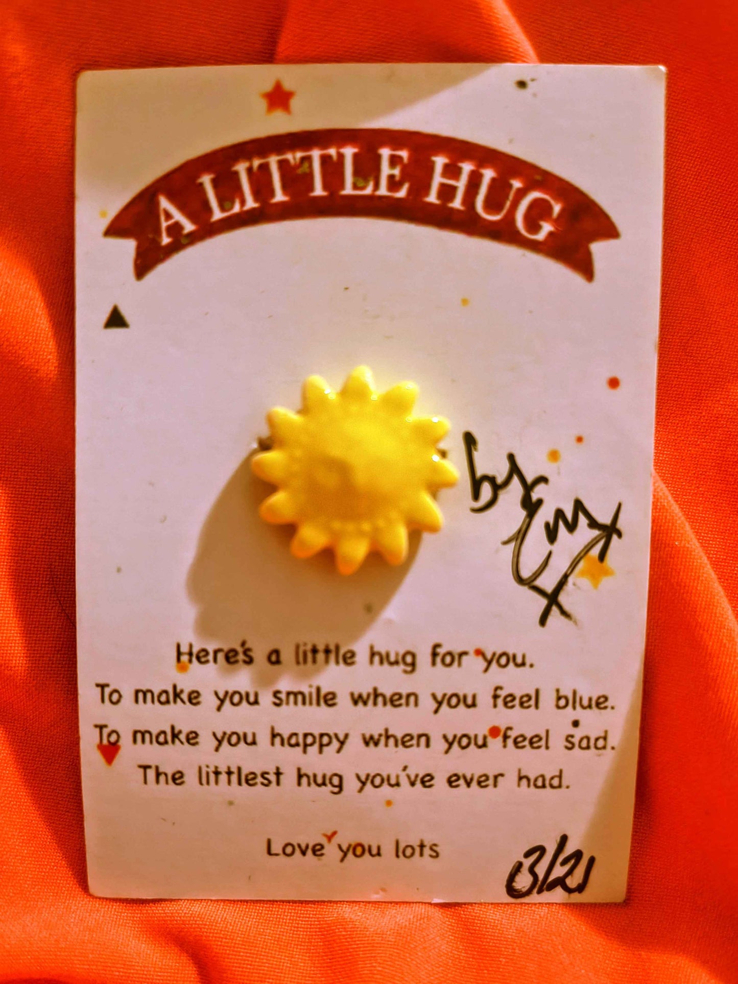 Sunny Series - Love and Hugs - Red Dirt Dreaming by Em