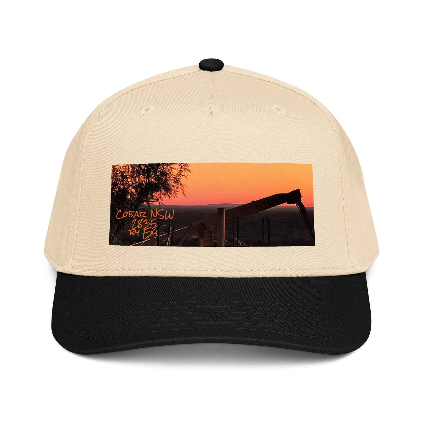 Old Copper Mining Headframe Baseball Cap - Red Dirt Dreaming by Em