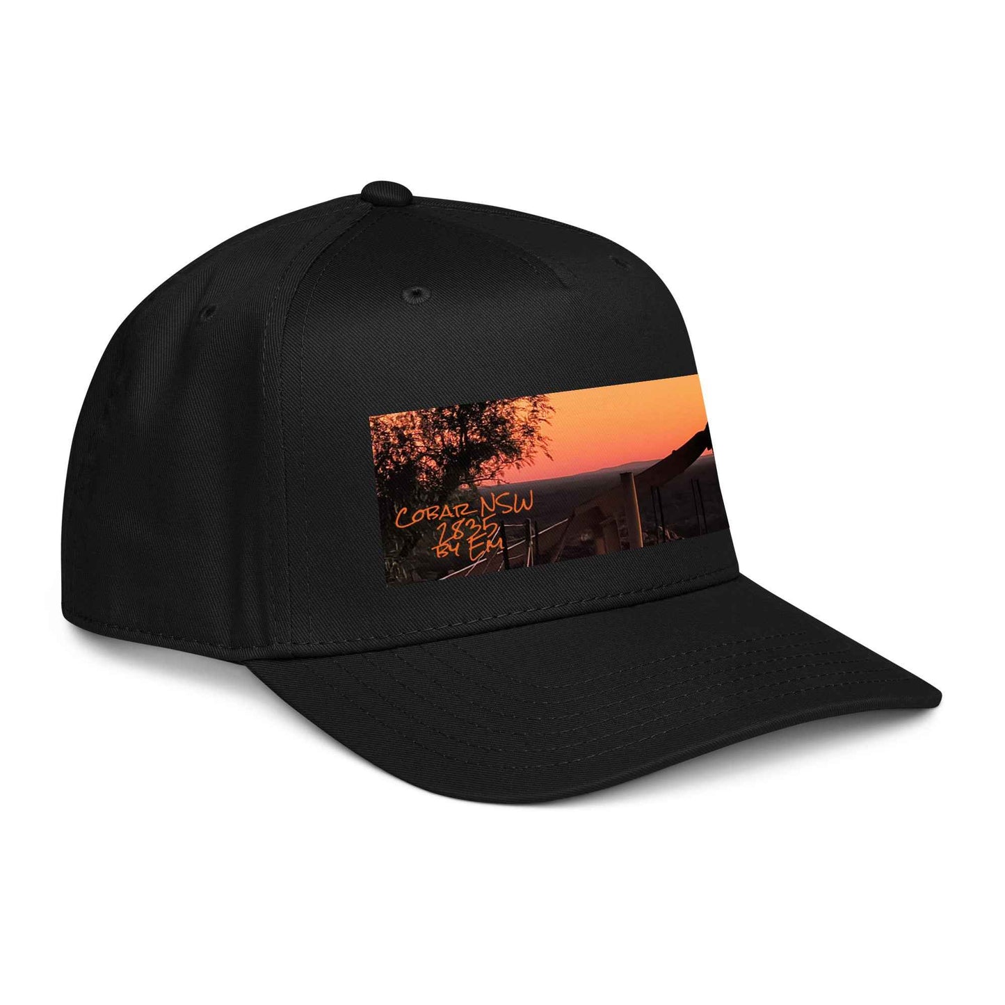 Old Copper Mining Headframe Baseball Cap - Red Dirt Dreaming by Em
