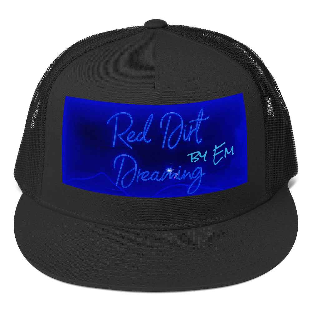 Red Dirt Dreaming by Em Trucker Cap - Red Dirt Dreaming by Em