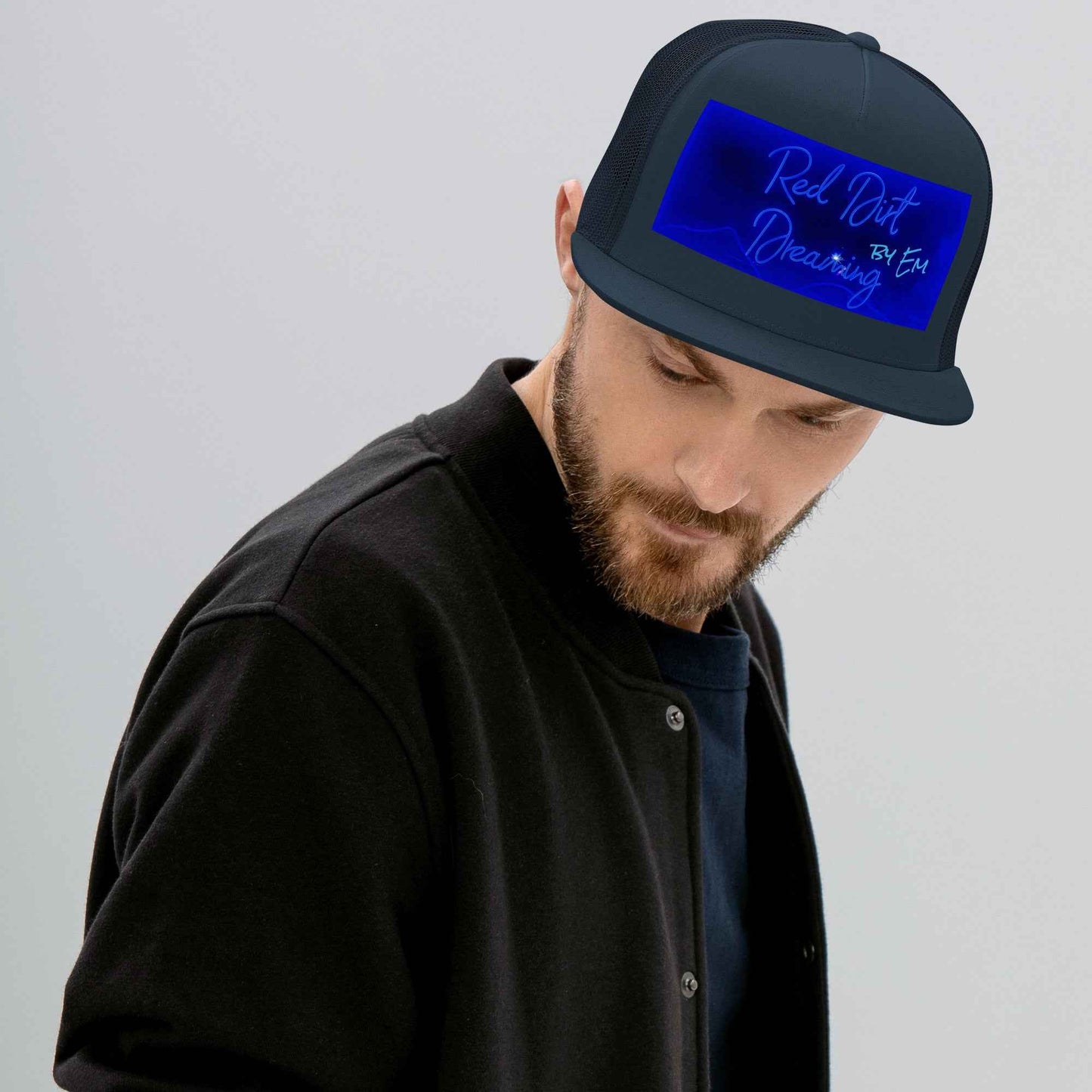 Red Dirt Dreaming by Em Trucker Cap - Red Dirt Dreaming by Em