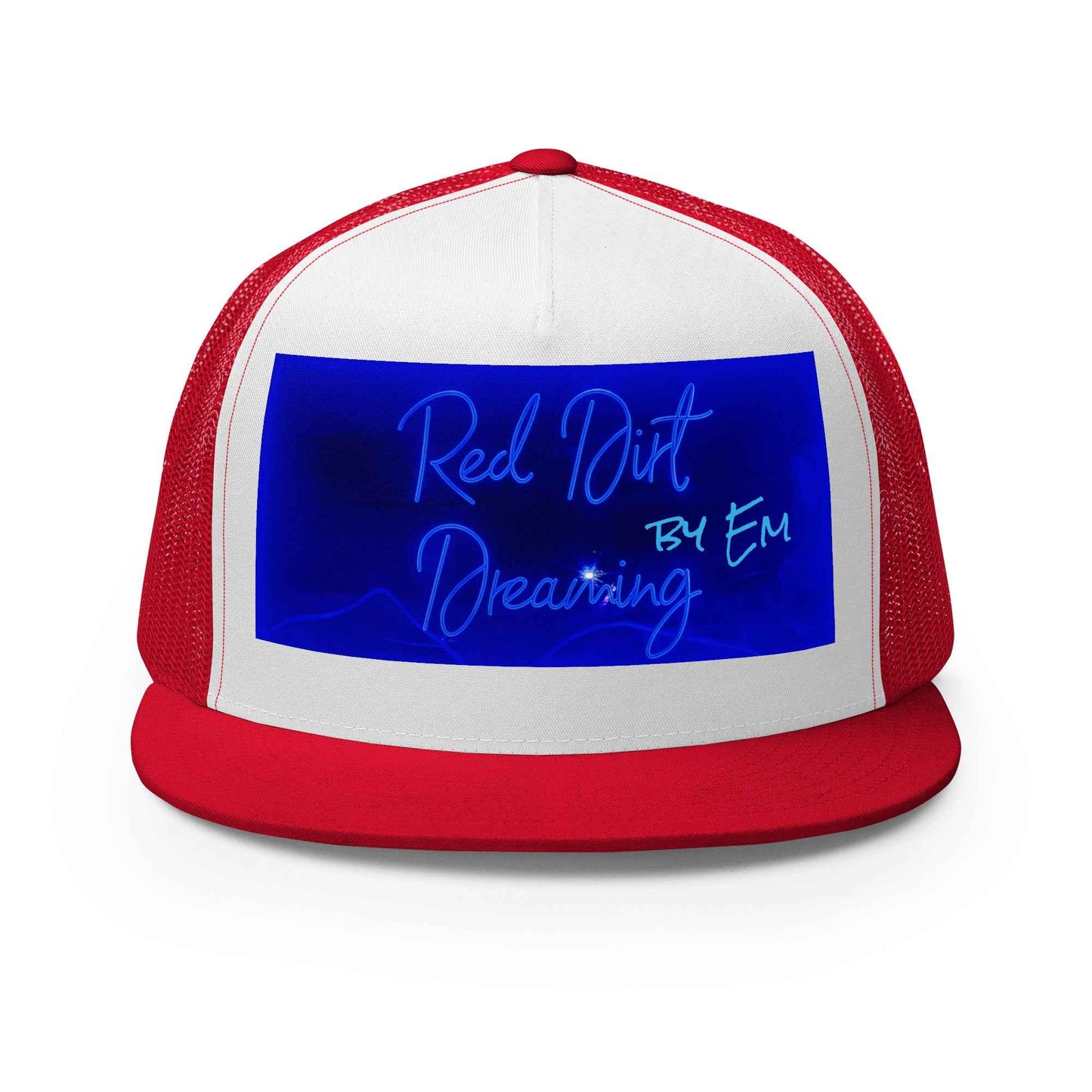 Red Dirt Dreaming by Em Trucker Cap - Red Dirt Dreaming by Em