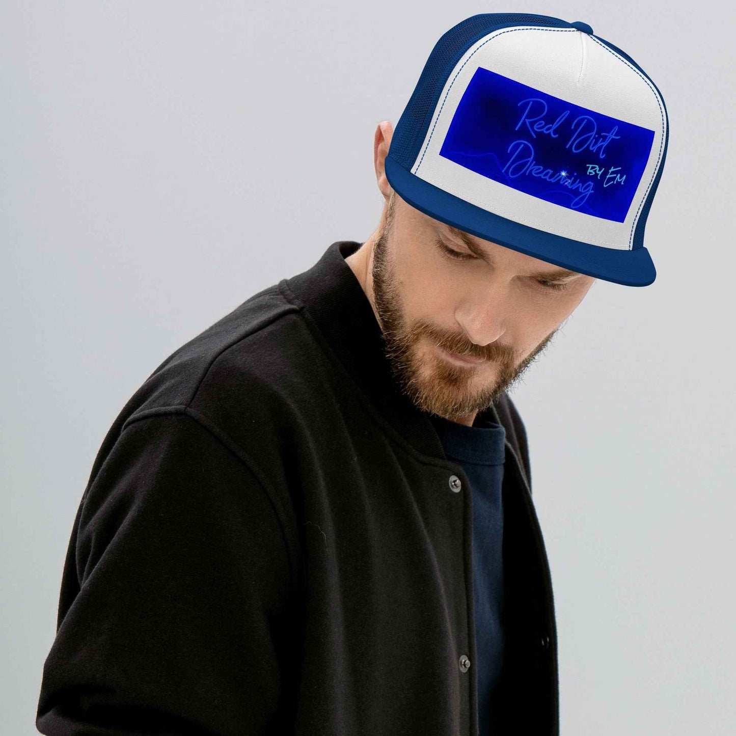 Red Dirt Dreaming by Em Trucker Cap - Red Dirt Dreaming by Em