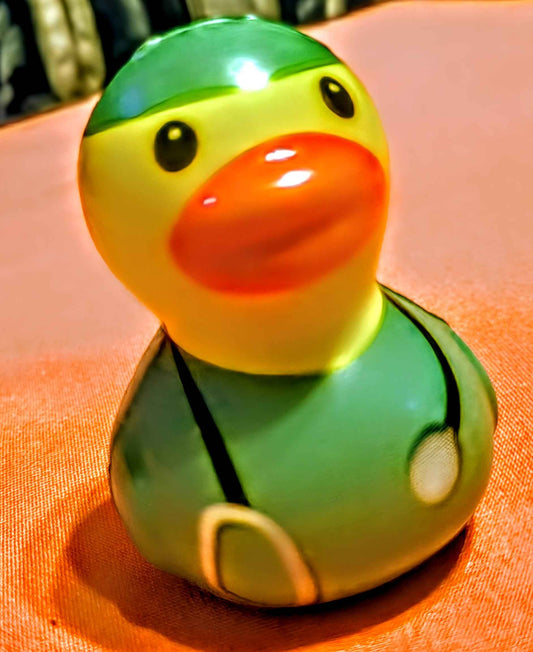 Dr Dre the Medic Duck Squishy - Red Dirt Dreaming by Em