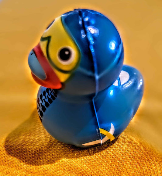 Dynamo Dave the Deep Diver Duck Squishy - Red Dirt Dreaming by Em