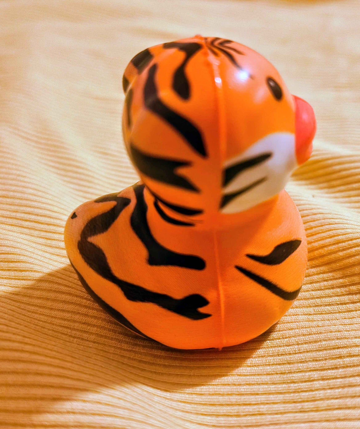 Terry the Terrified Tiger Duck Squishy - Red Dirt Dreaming by Em