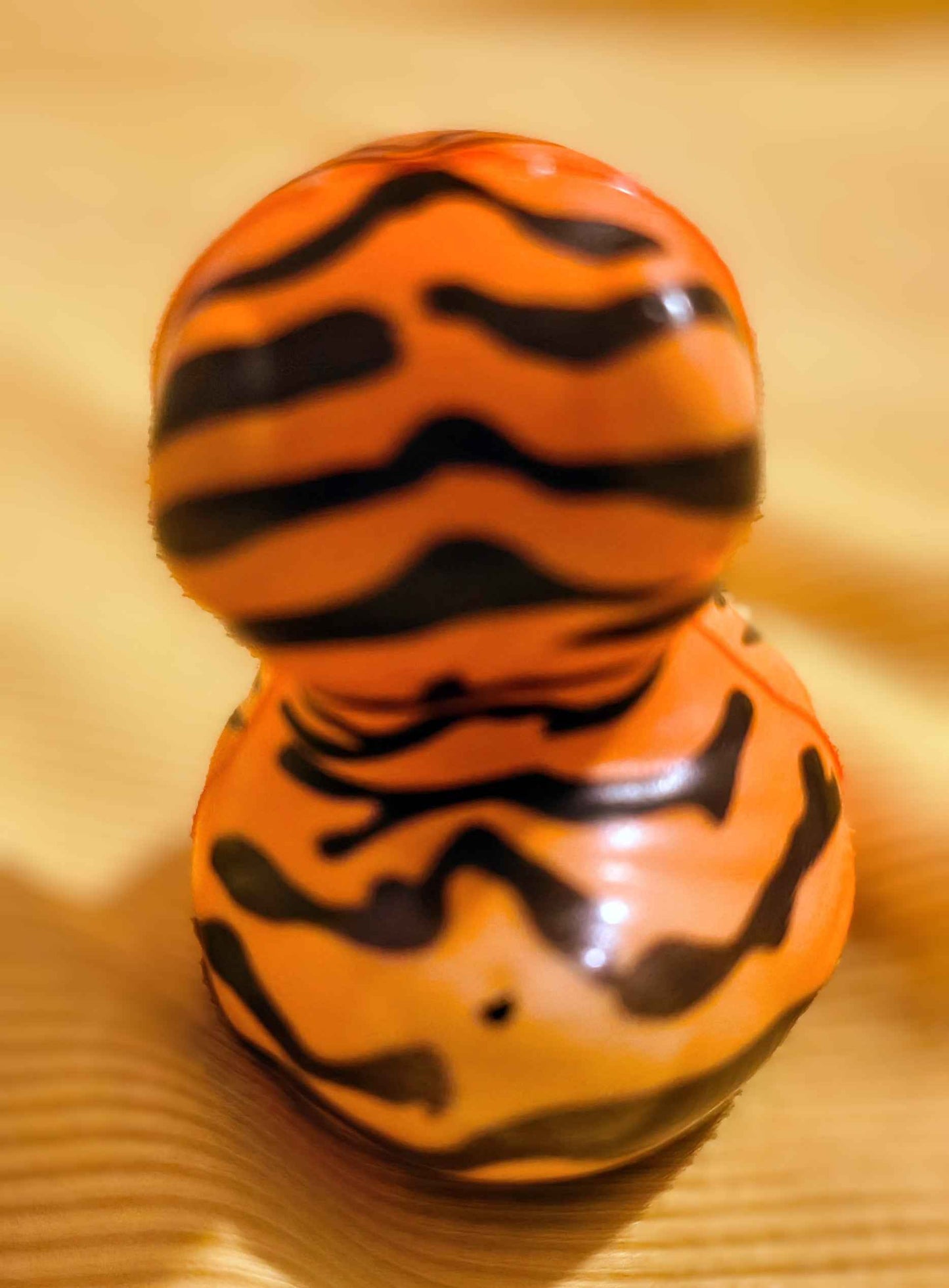 Terry the Terrified Tiger Duck Squishy - Red Dirt Dreaming by Em