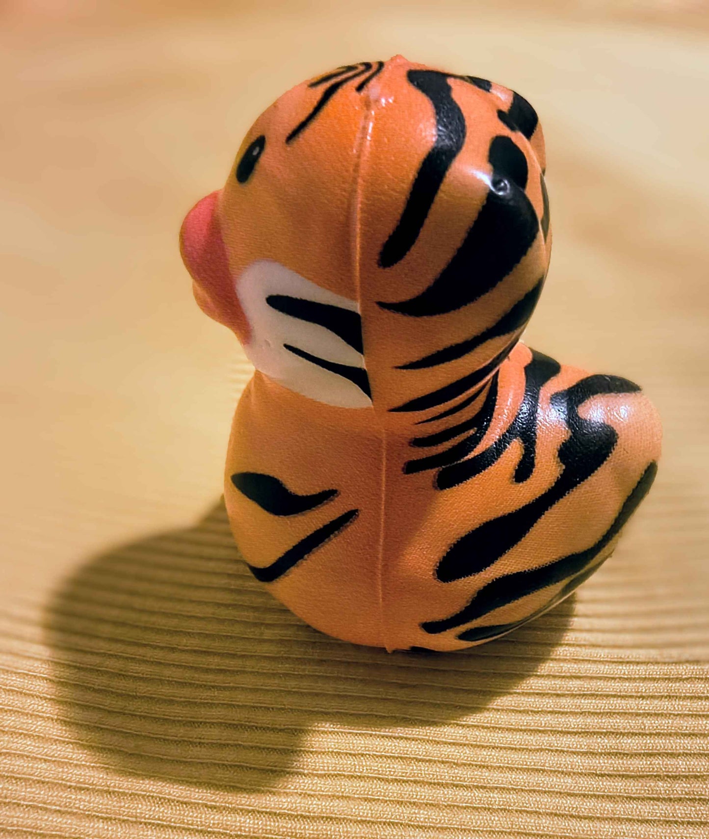Terry the Terrified Tiger Duck Squishy - Red Dirt Dreaming by Em