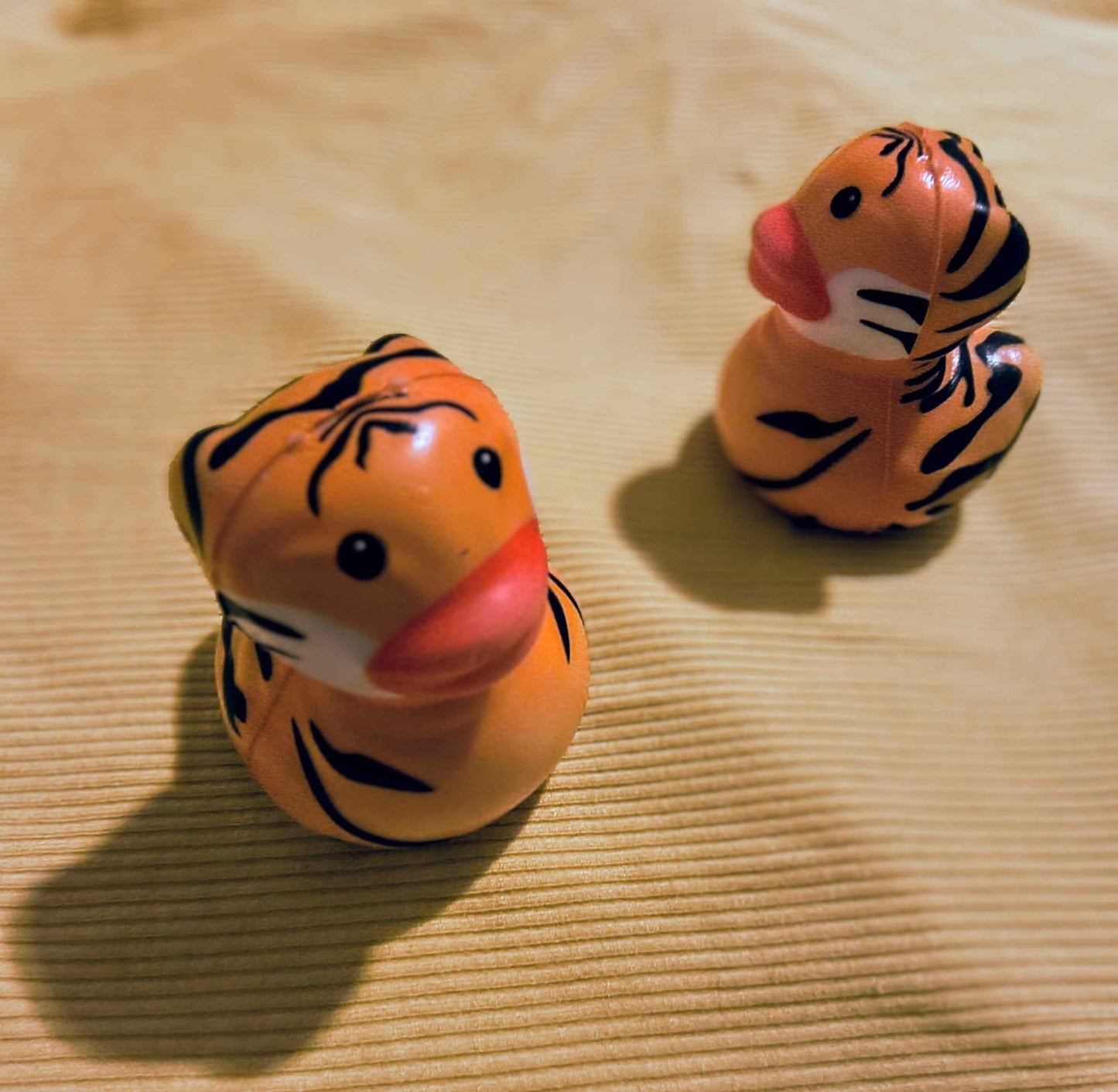 Terry the Terrified Tiger Duck Squishy - Red Dirt Dreaming by Em