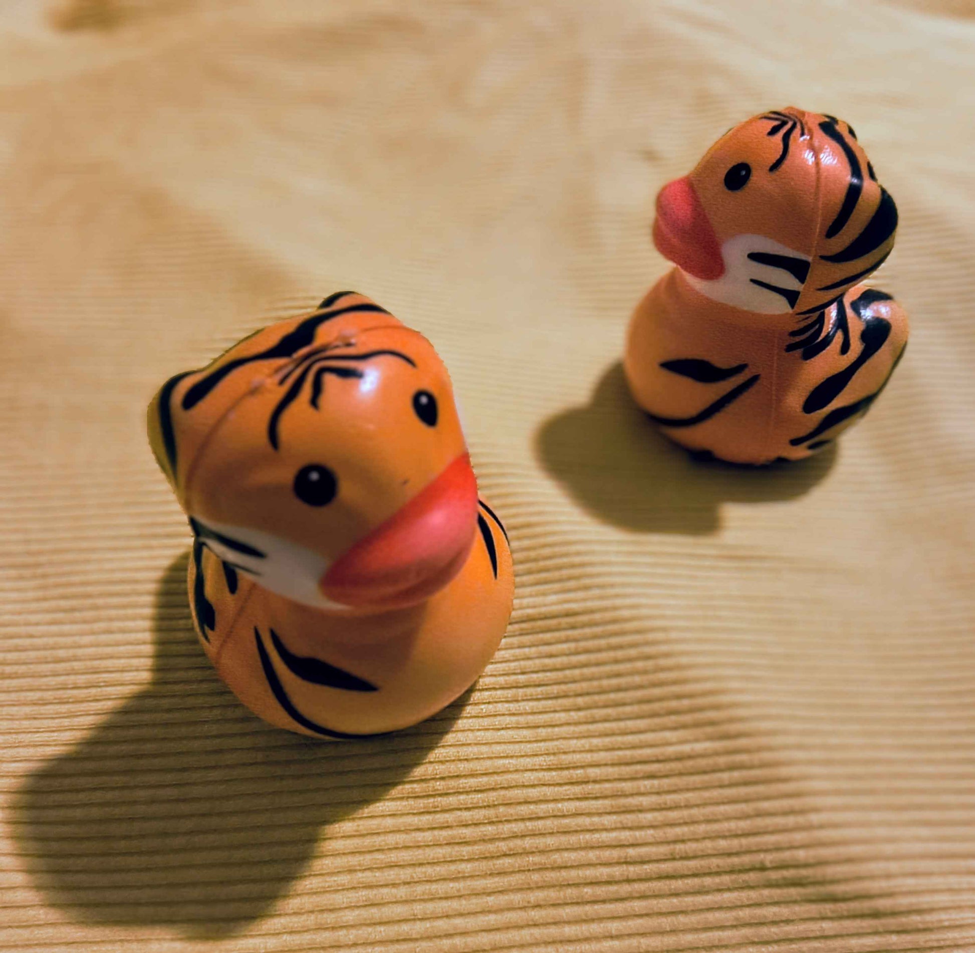 Terry the Terrified Tiger Duck Squishy - Red Dirt Dreaming by Em