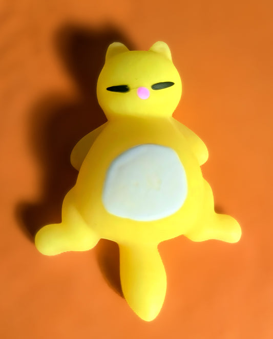 Laying Cat Squishy - Large - Red Dirt Dreaming by Em