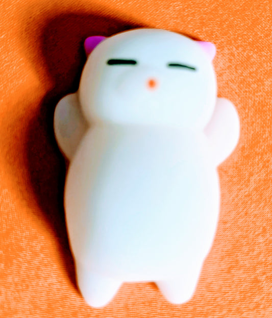 Laying Cat Squishy 2 - Large - Red Dirt Dreaming by Em