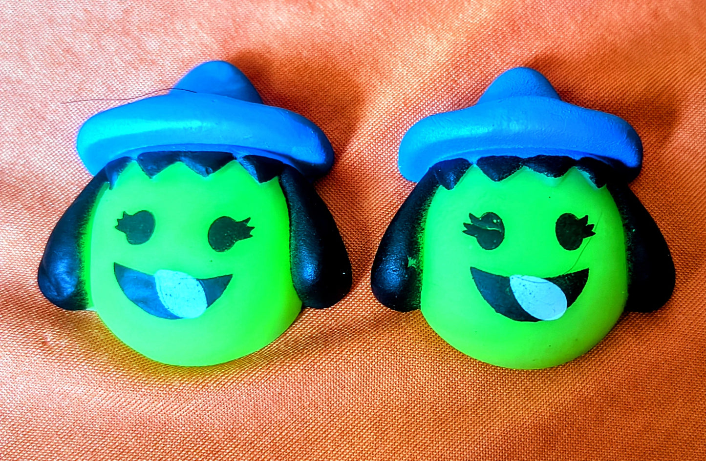 Smiling Witch Squishy - Medium - Red Dirt Dreaming by Em