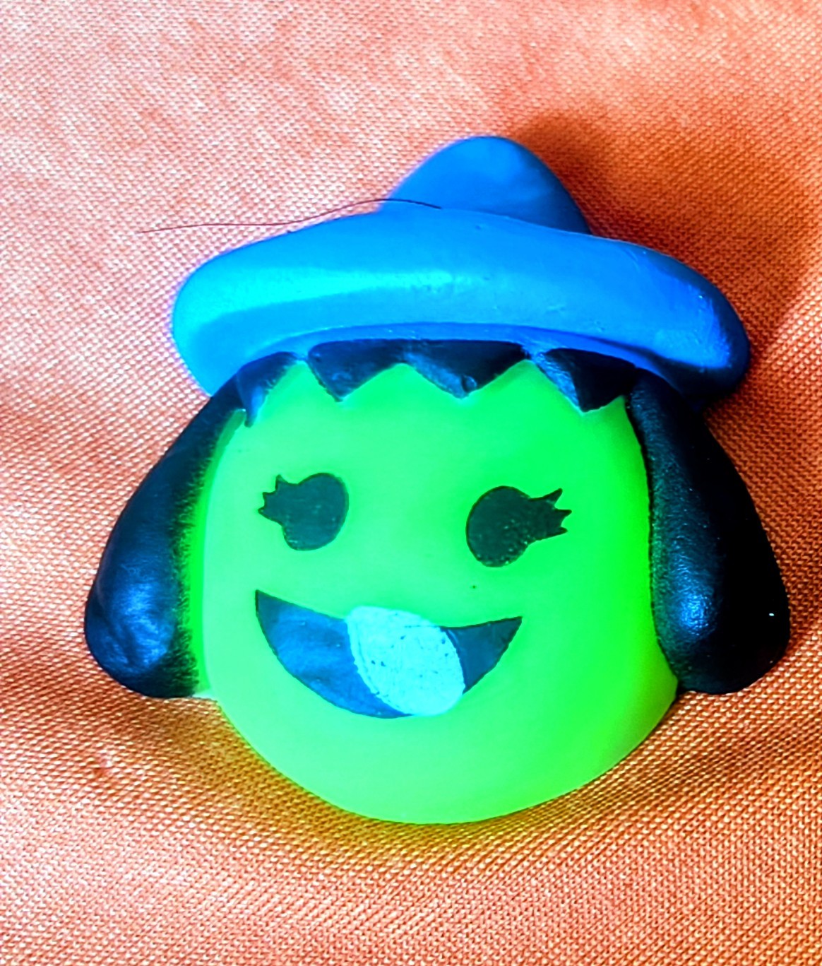 Smiling Witch Squishy - Medium - Red Dirt Dreaming by Em