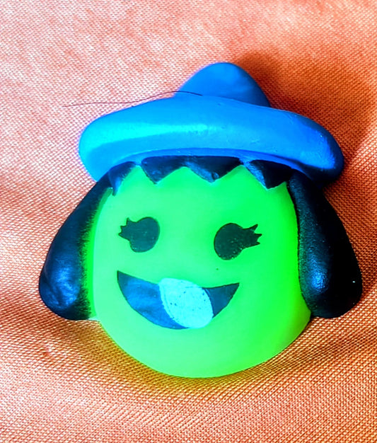Smiling Witch Squishy - Medium - Red Dirt Dreaming by Em