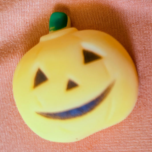 Pumpkin Face Squishy - Medium - Red Dirt Dreaming by Em