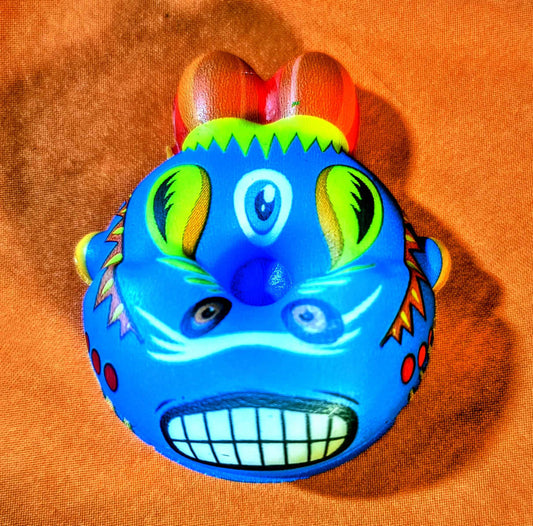 Witch Doctor Rabbit Donut Squishy - Large - Red Dirt Dreaming by Em