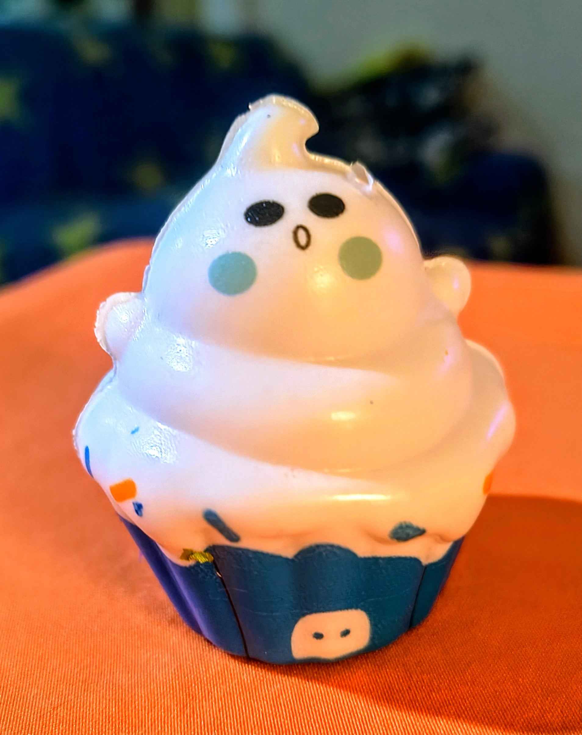 Marshmallow Man Cup cake Squishy - Large - Red Dirt Dreaming by Em