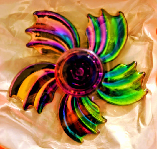 Fins Spinner - Metal - Large - Red Dirt Dreaming by Em