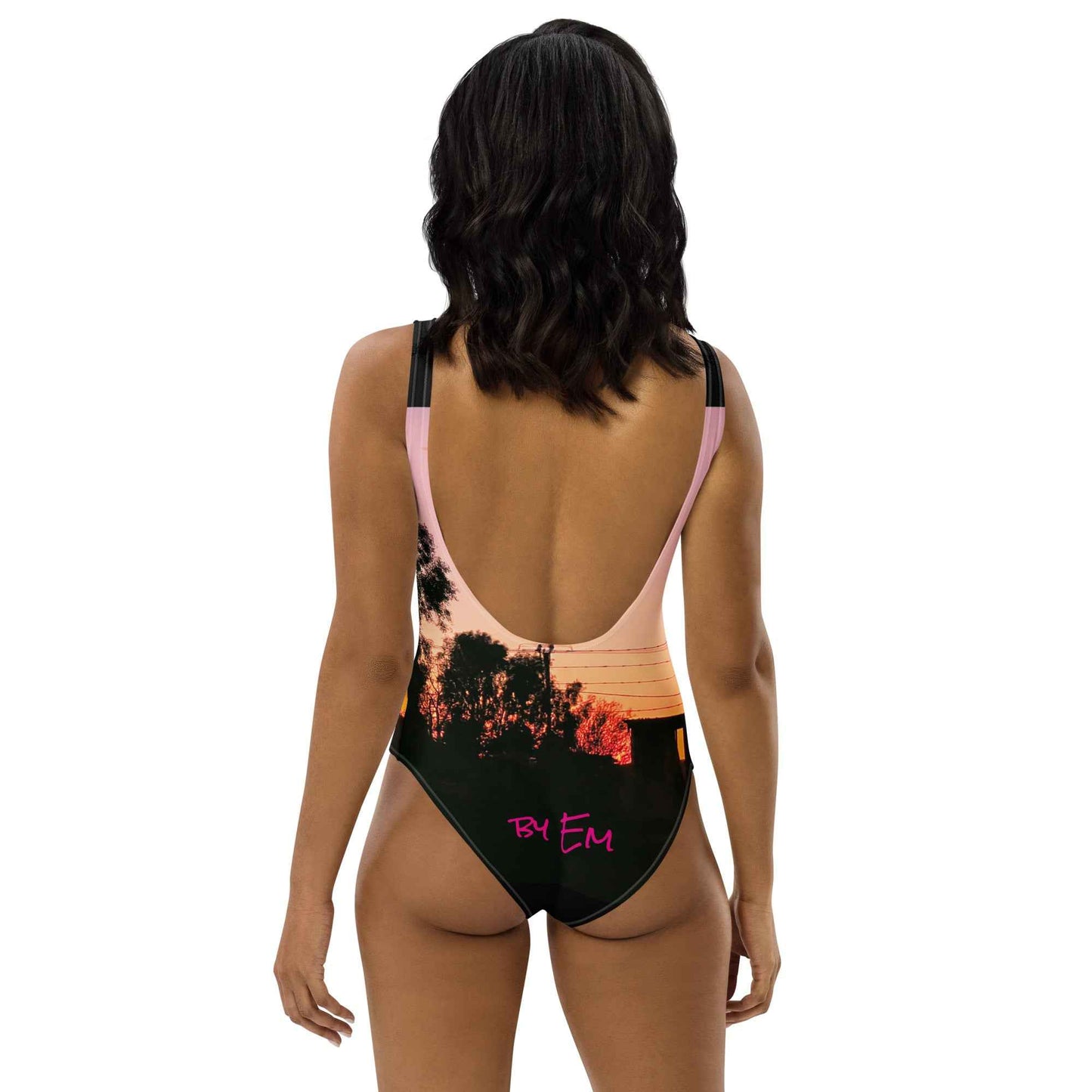 Sunrise Out the Back One-Piece Swimsuit - Red Dirt Dreaming by Em