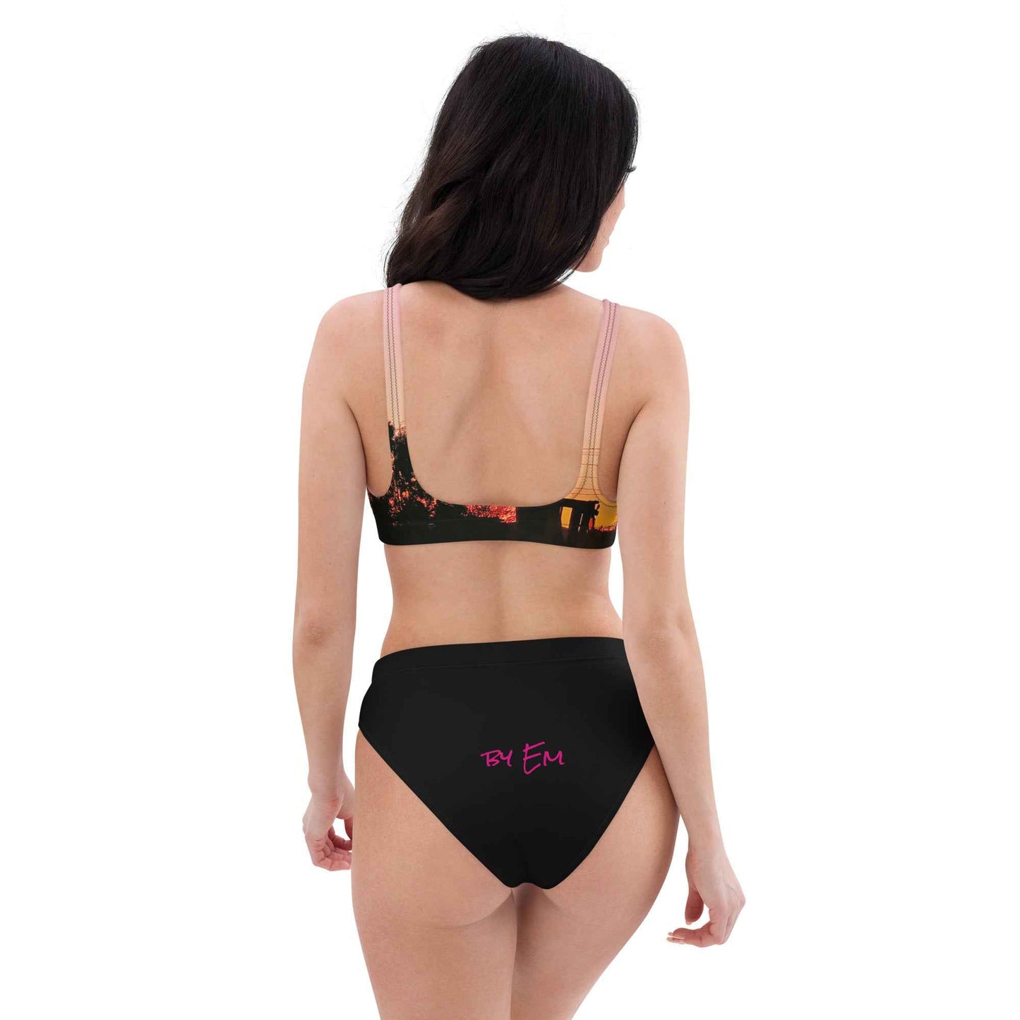 Sunrise Out the Back Recycled high-waisted bikini - Red Dirt Dreaming by Em