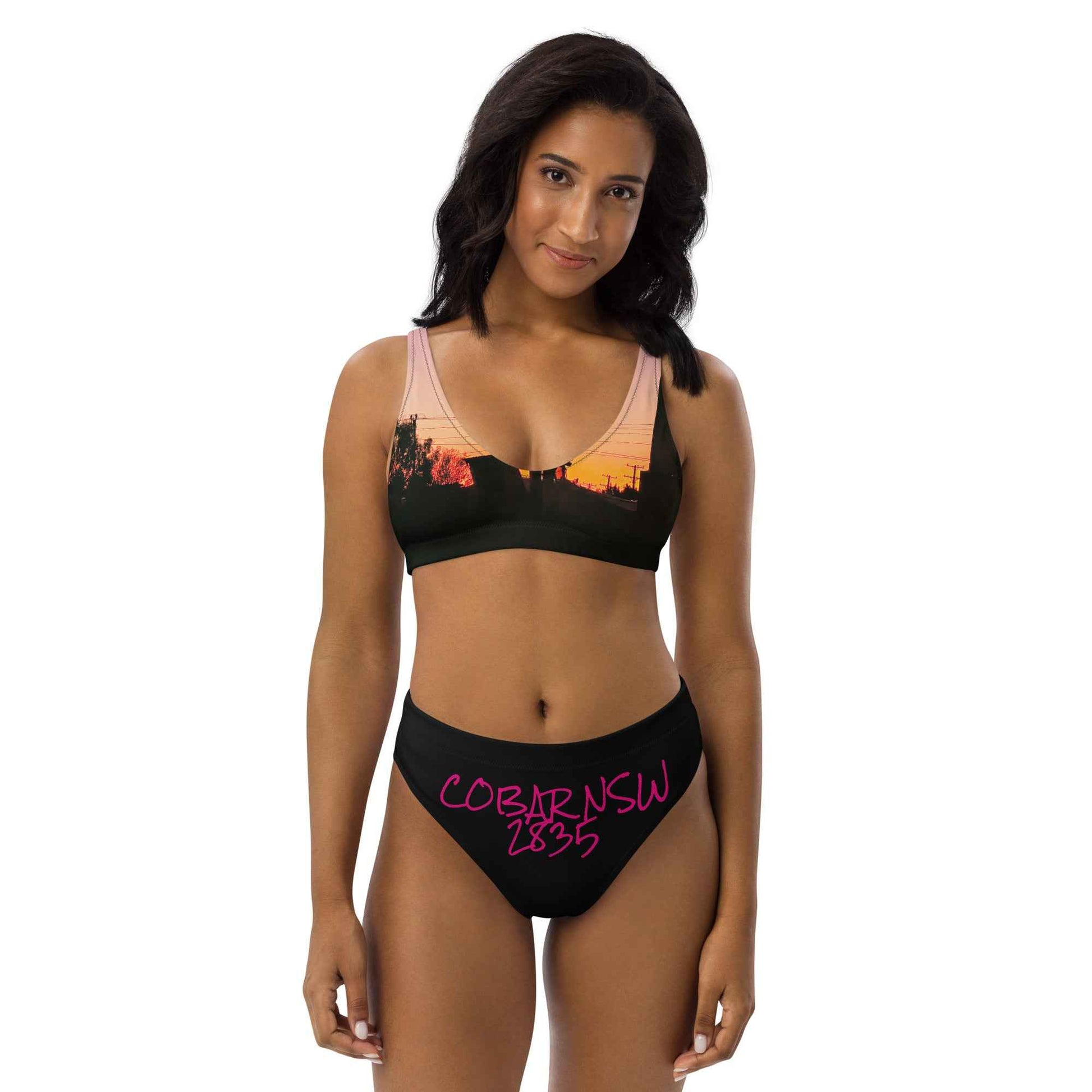 Sunrise Out the Back Recycled high-waisted bikini - Red Dirt Dreaming by Em