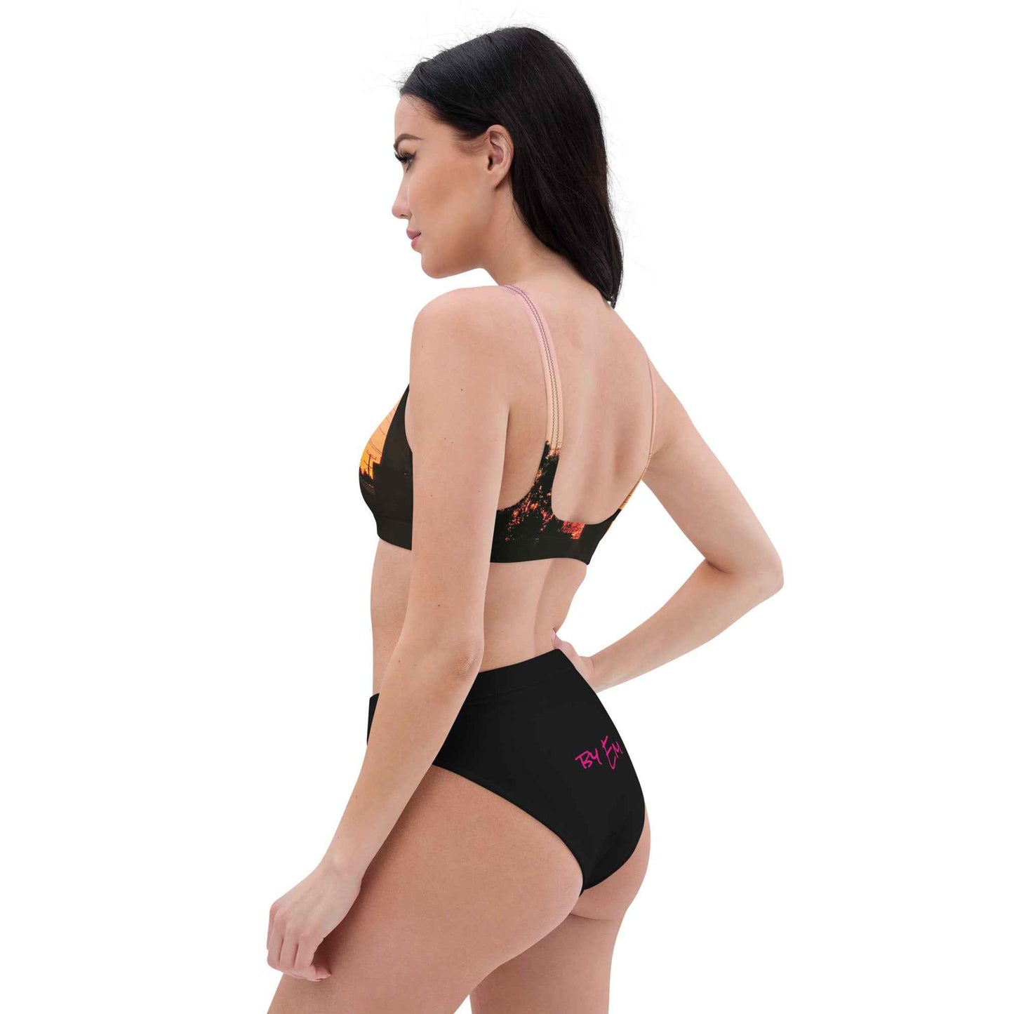 Sunrise Out the Back Recycled high-waisted bikini - Red Dirt Dreaming by Em
