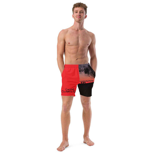 Outback Sunrise Recycled Swim Trunks