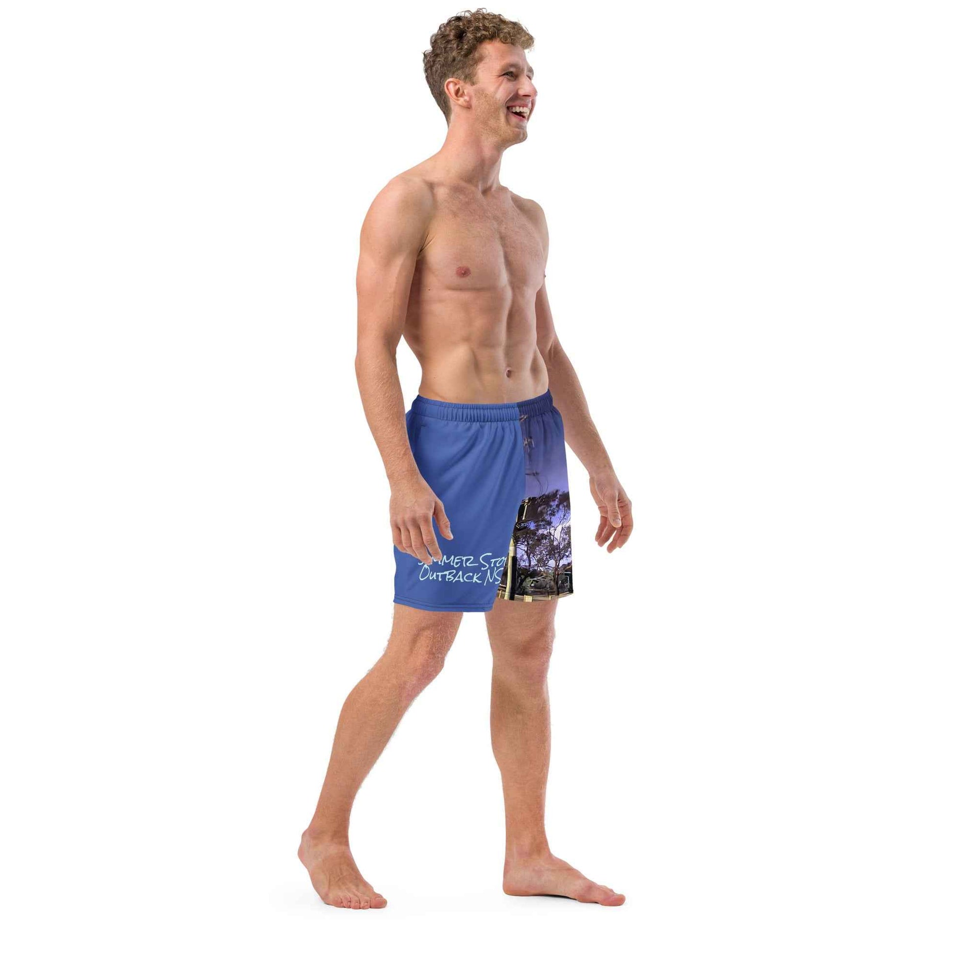 Summer Storm Recycled Swim Trunks