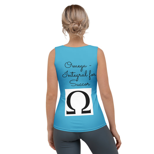 Alpha and Omega Sky Blue Tank Top - Red Dirt Dreaming by Em