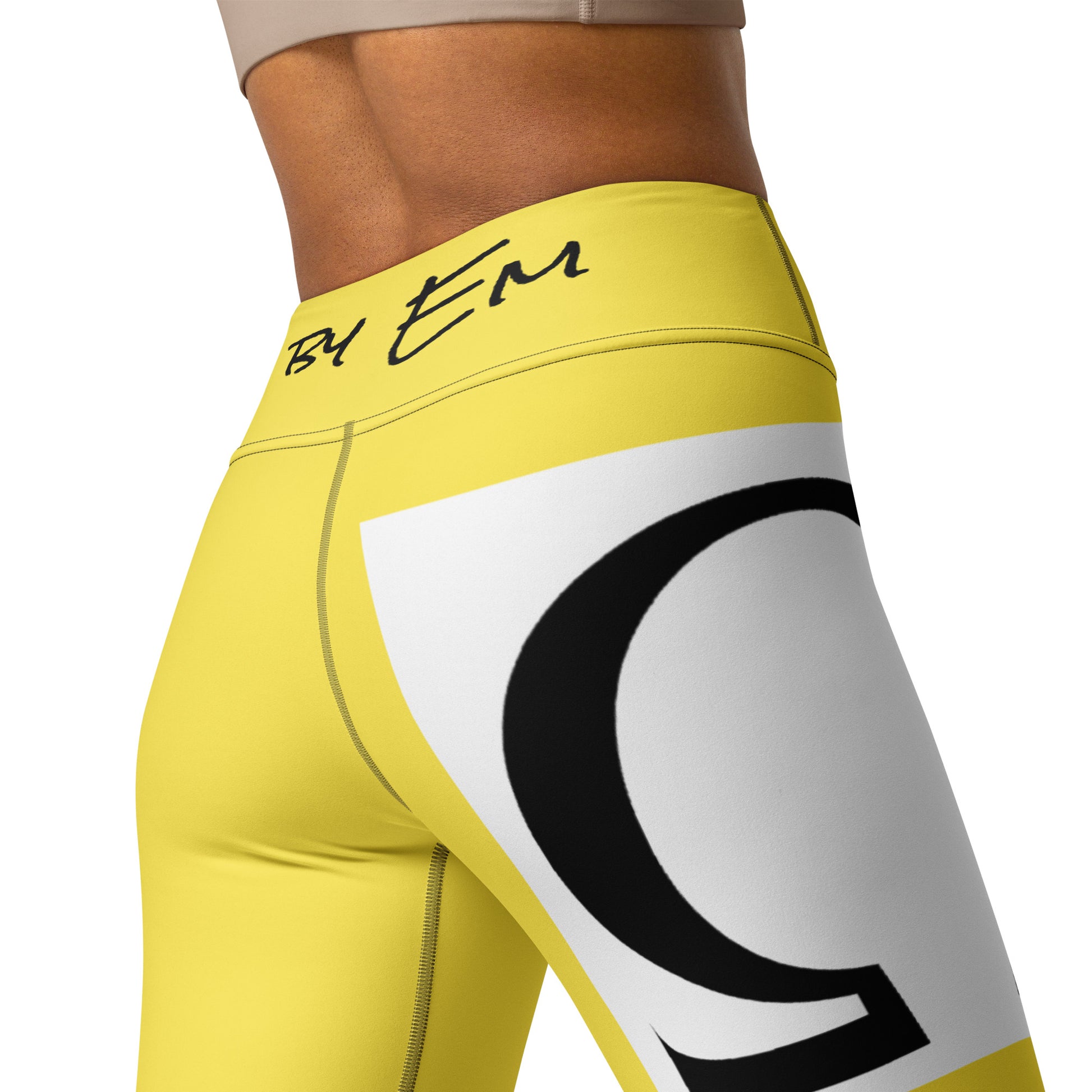 Omega Yellow Yoga Leggings - Red Dirt Dreaming by Em