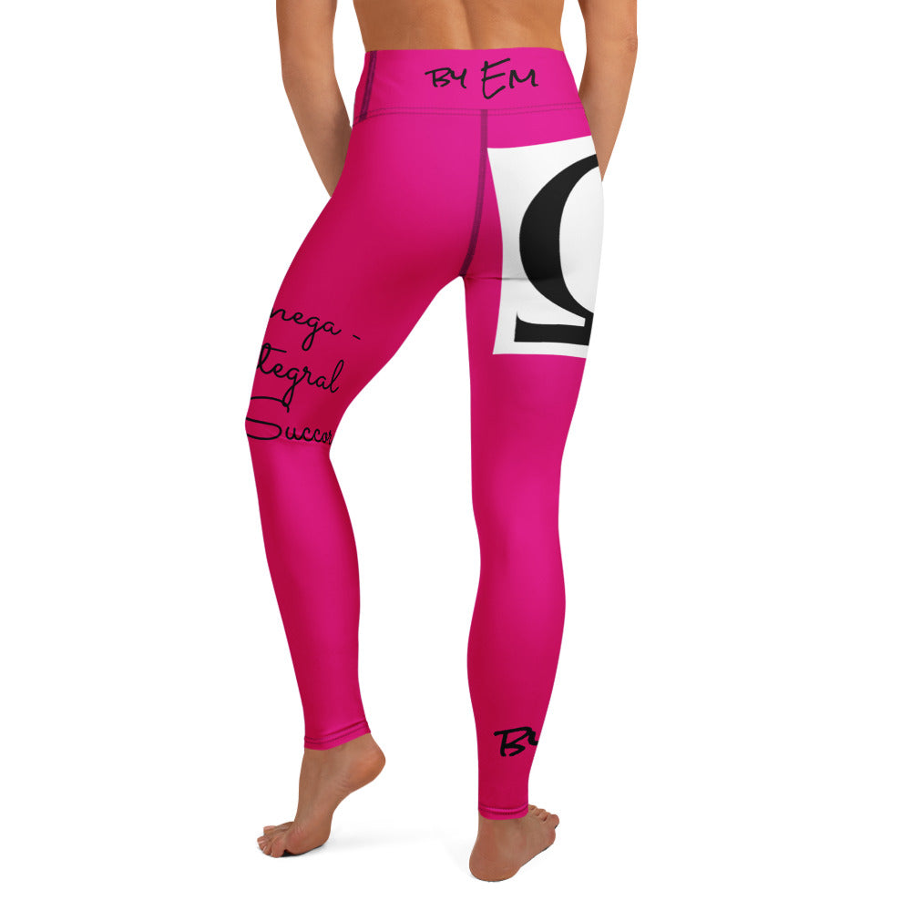 Omega Pink Yoga Leggings - Red Dirt Dreaming by Em