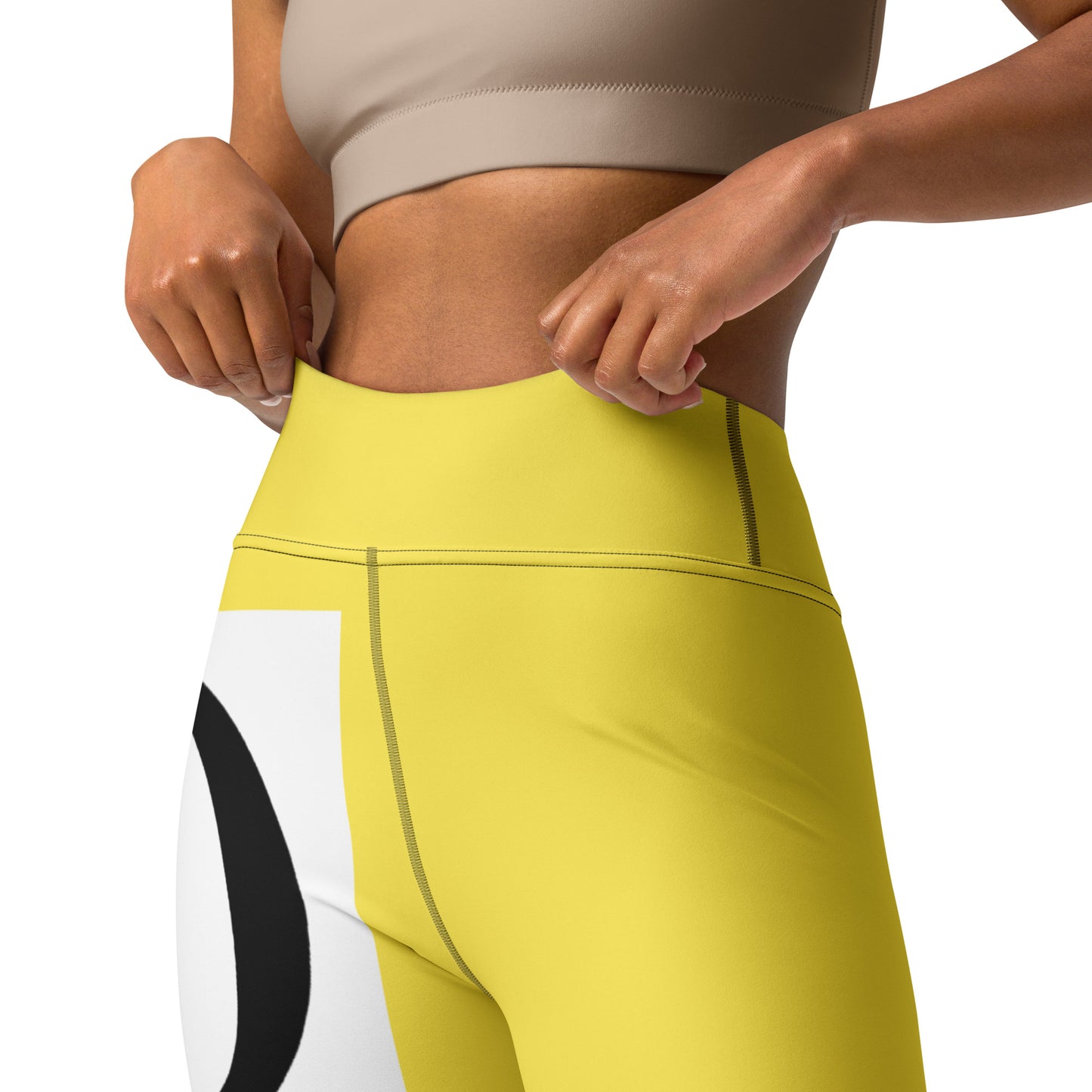 Omega Yellow Yoga Leggings - Red Dirt Dreaming by Em