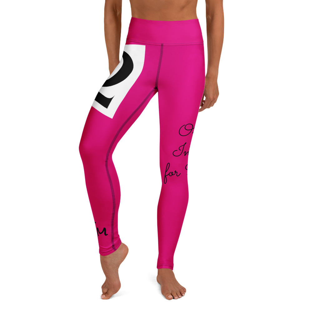 Omega Pink Yoga Leggings - Red Dirt Dreaming by Em