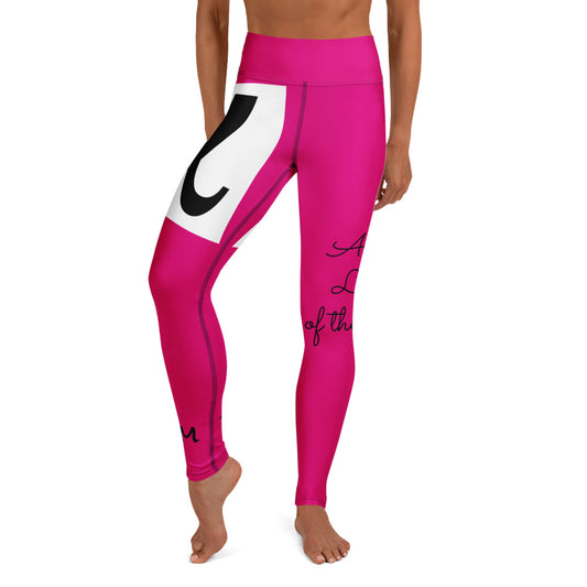 Alpha Leader of the Pack Yoga Leggings - Red Dirt Dreaming by Em