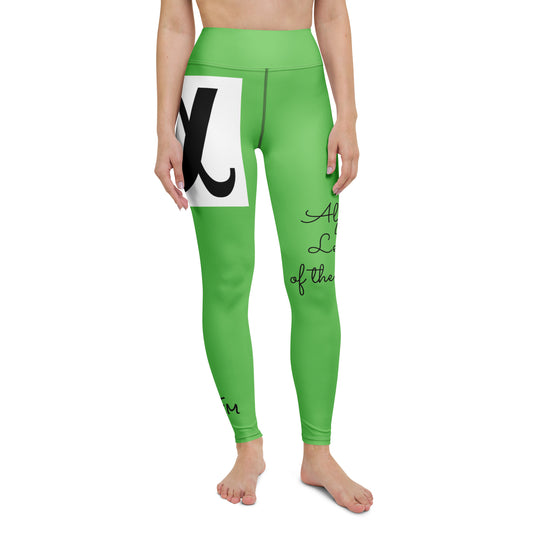 Alpha Leader of the Pack Yoga Leggings - Red Dirt Dreaming by Em