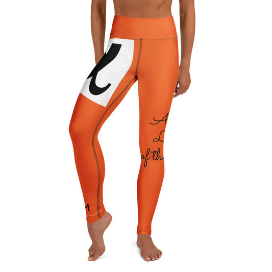 Alpha Leader of the Pack Yoga Leggings - Red Dirt Dreaming by Em