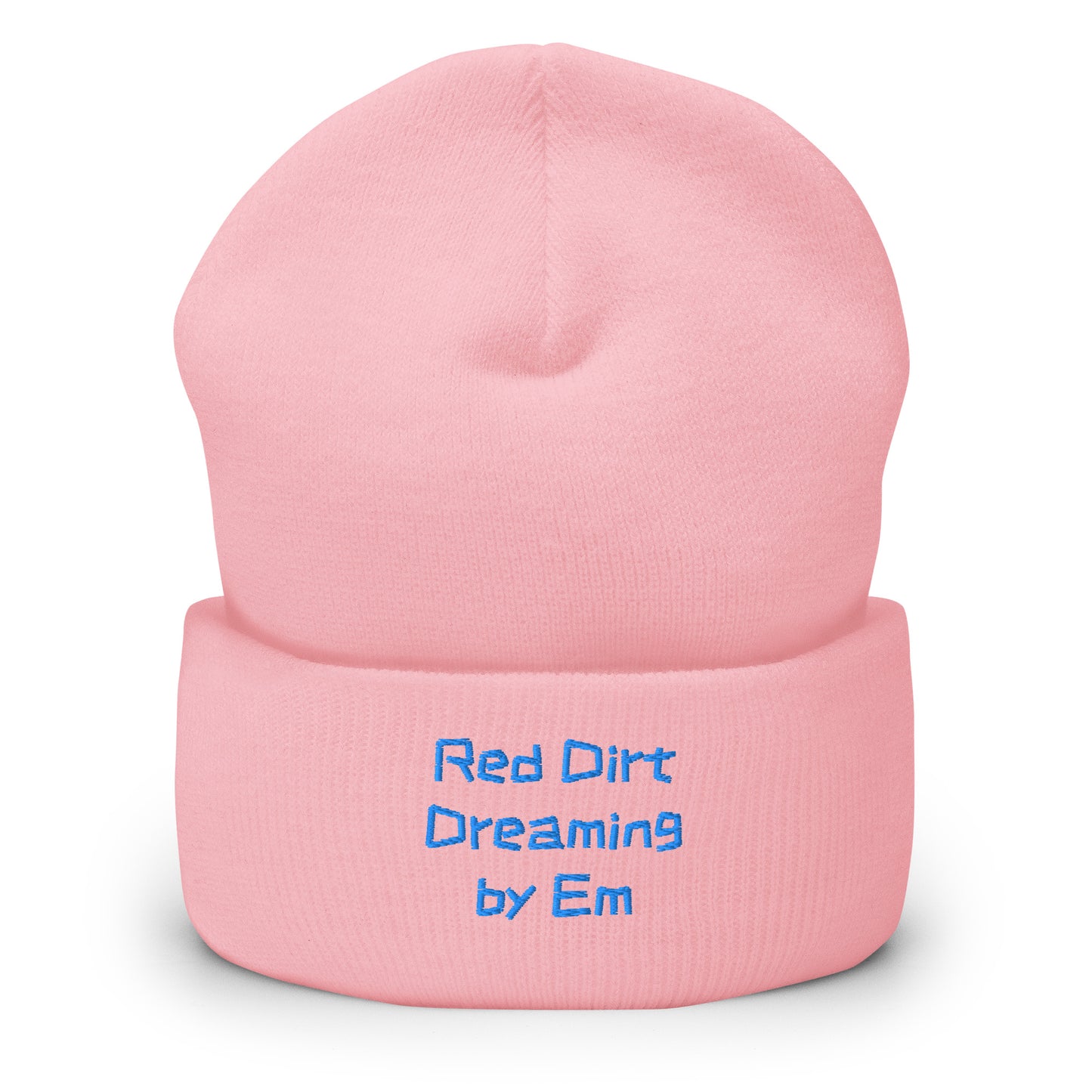 Red Dirt Dreaming by Em Cuffed Beanie - Red Dirt Dreaming by Em