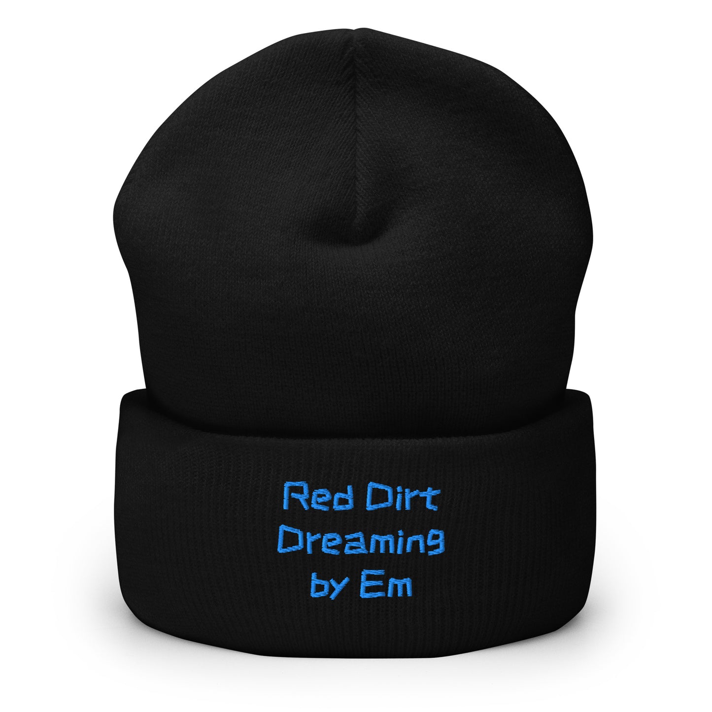 Red Dirt Dreaming by Em Cuffed Beanie - Red Dirt Dreaming by Em