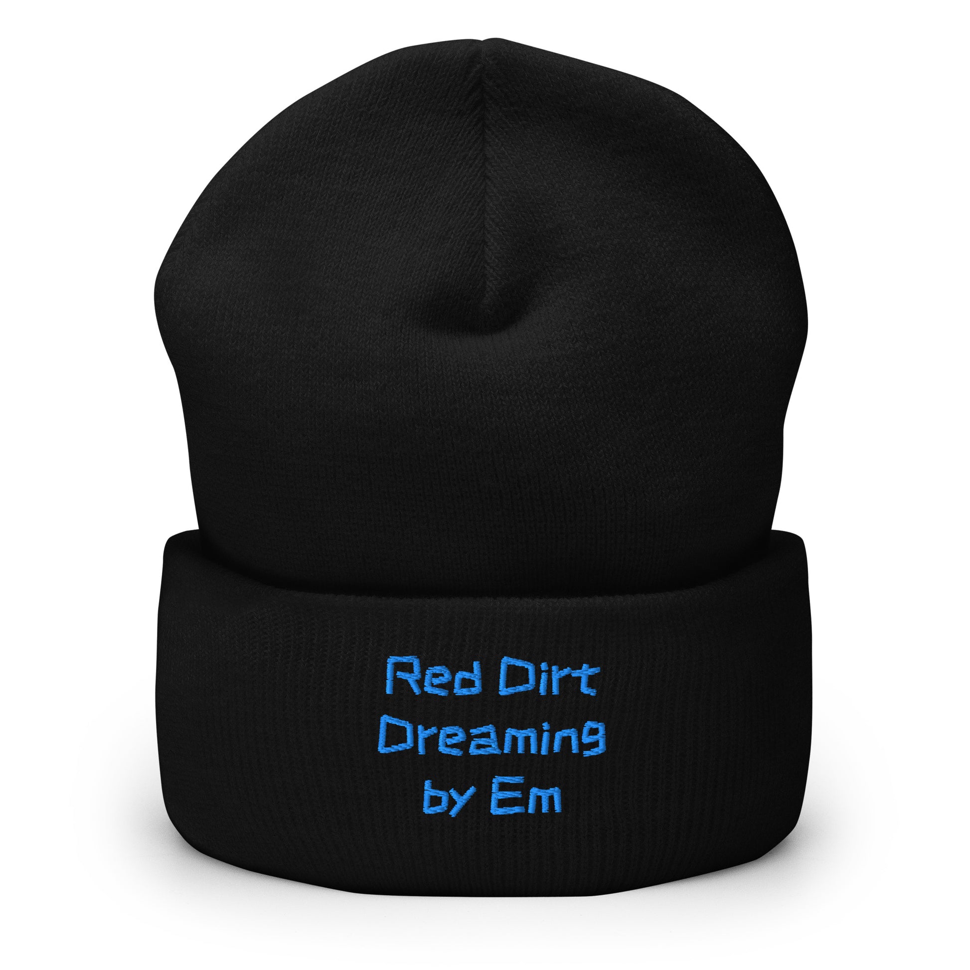 Red Dirt Dreaming by Em Cuffed Beanie - Red Dirt Dreaming by Em
