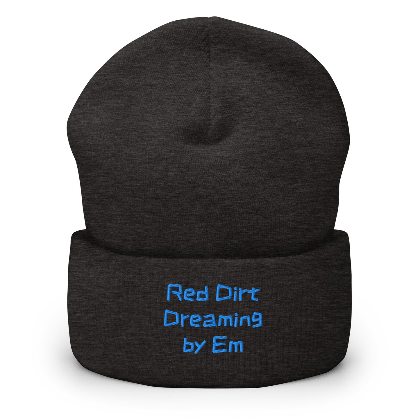 Red Dirt Dreaming by Em Cuffed Beanie - Red Dirt Dreaming by Em