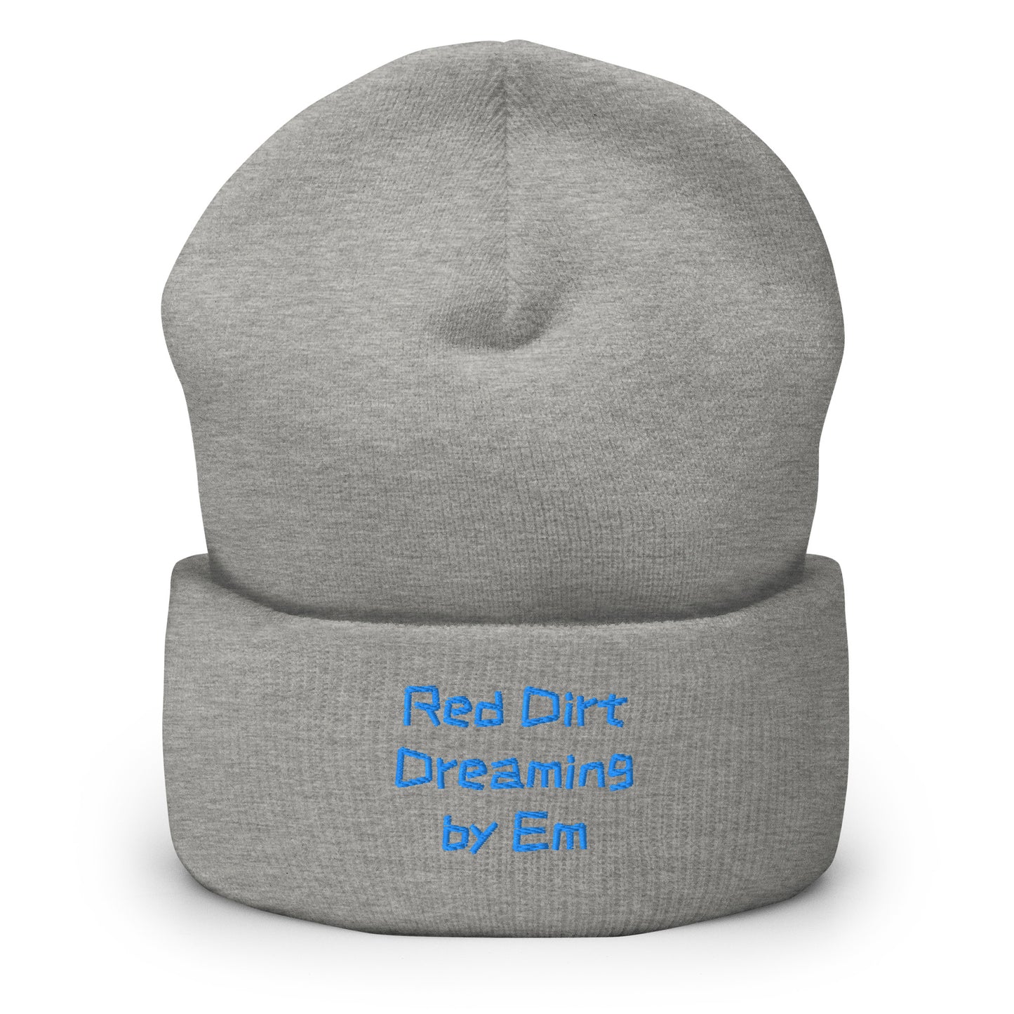 Red Dirt Dreaming by Em Cuffed Beanie - Red Dirt Dreaming by Em