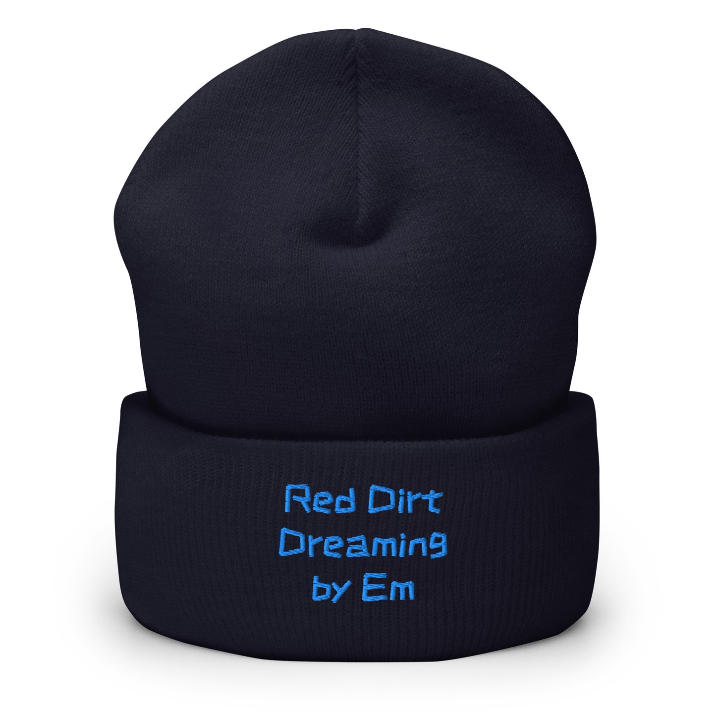 Red Dirt Dreaming by Em Cuffed Beanie - Red Dirt Dreaming by Em